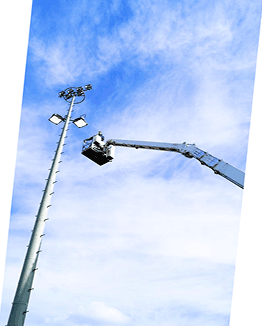 High-mast lighting maintenance